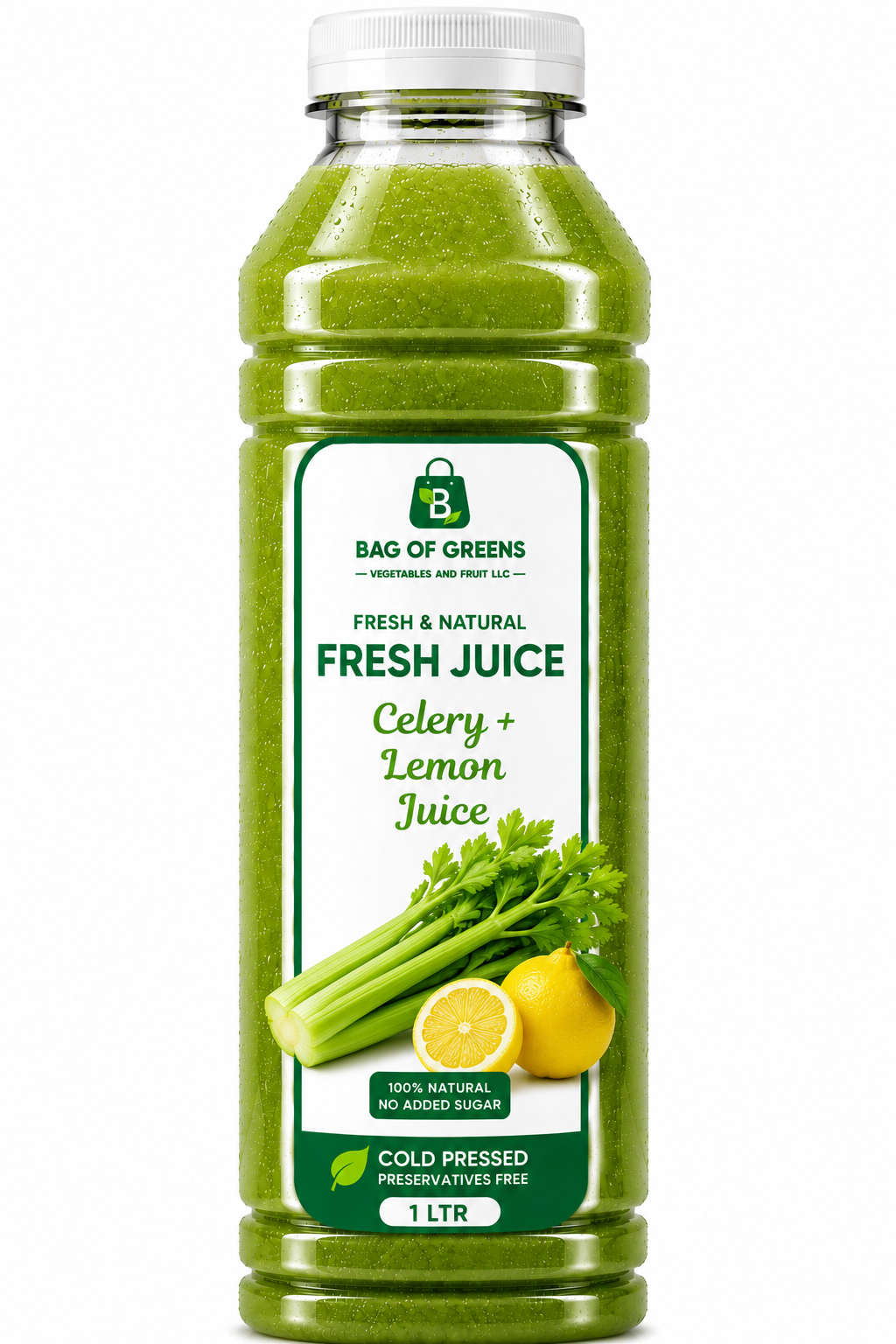 Fresh Celery, Lemon Juice