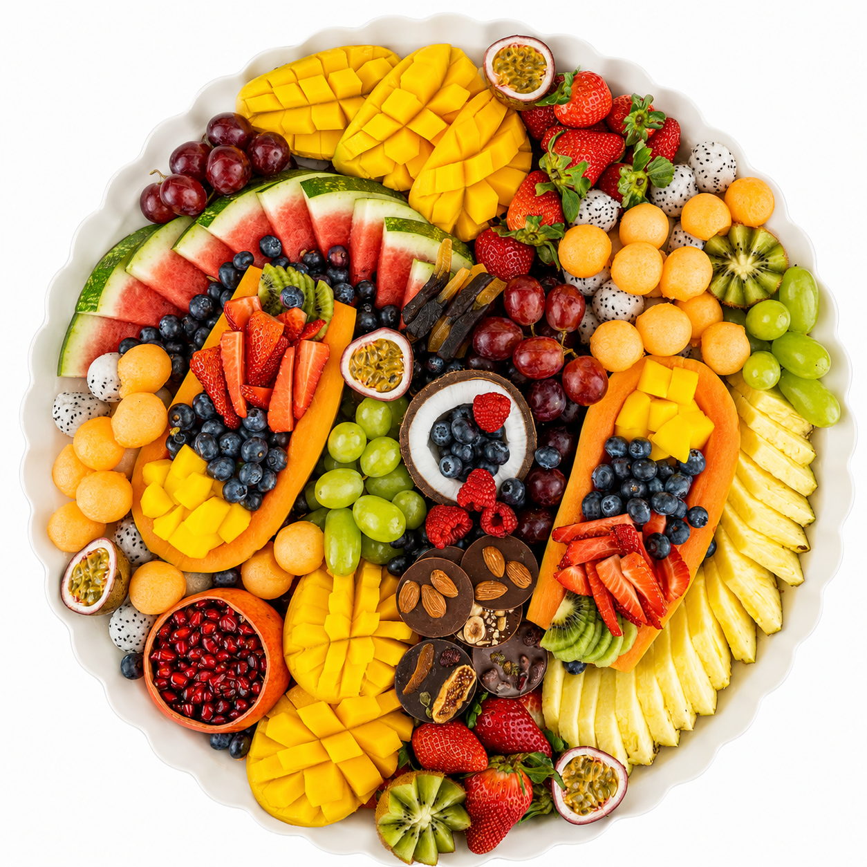 Fruit Lover's Paradise Platter (45 Cm)