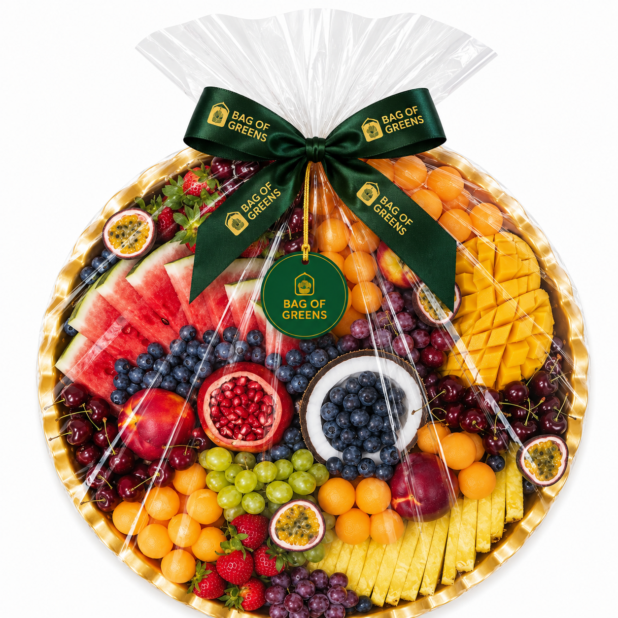 Coconut Berry Platter