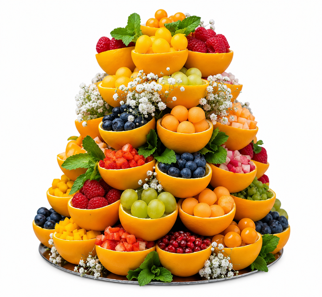 Deluxe Fruit Tower Platter
