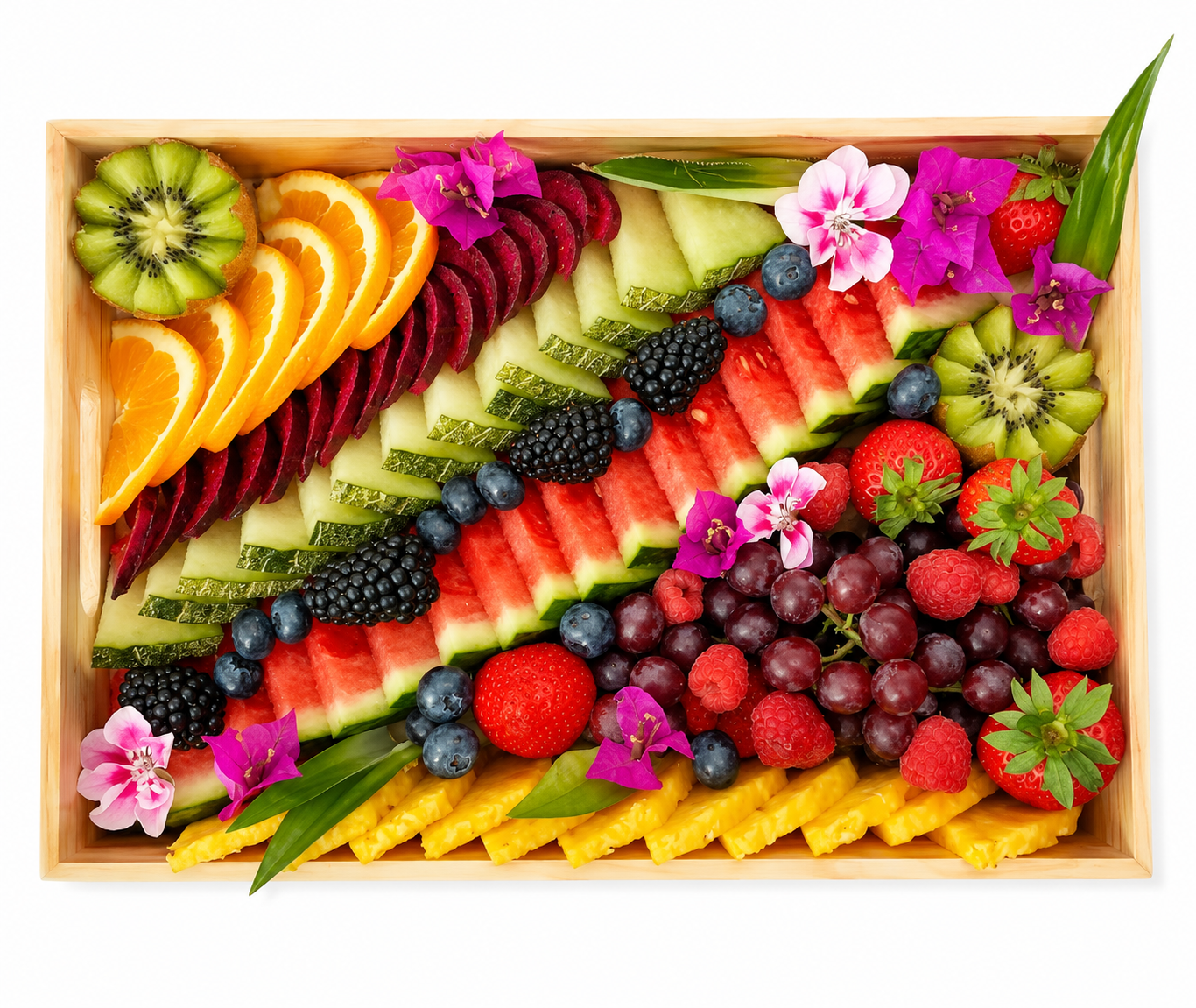 Premium Rectangular Fruit Platter