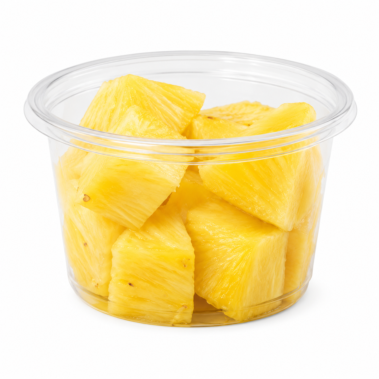 Fresh Pineapple Cubes