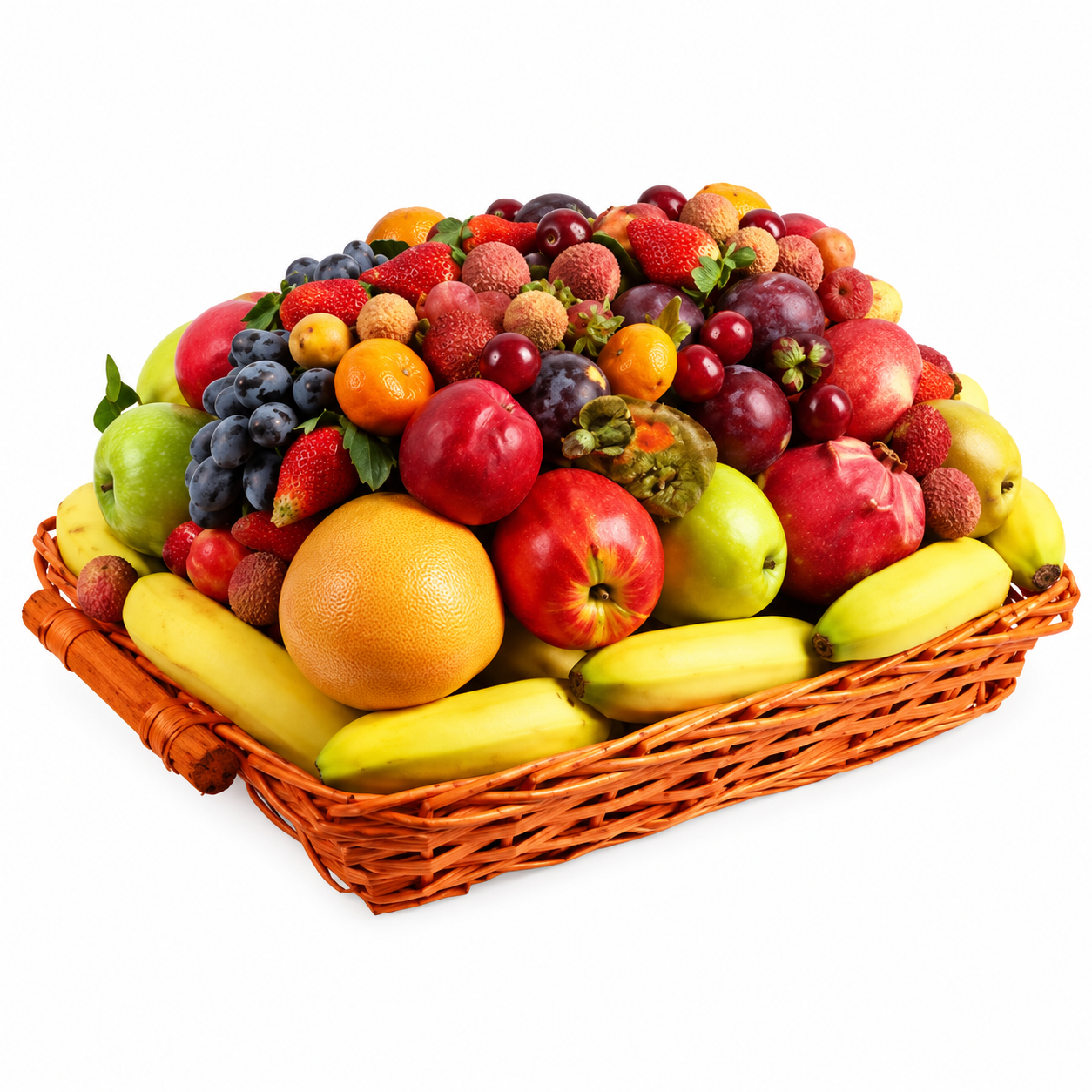 Fresh Assorted Fruit Basket
