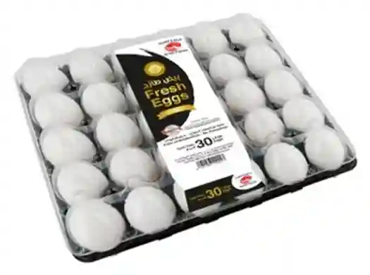 Al Ain Farms Fresh Large White Eggs