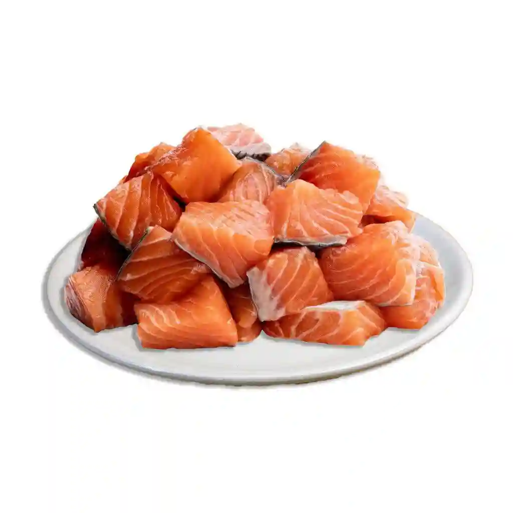 Frozen Salmon Cube