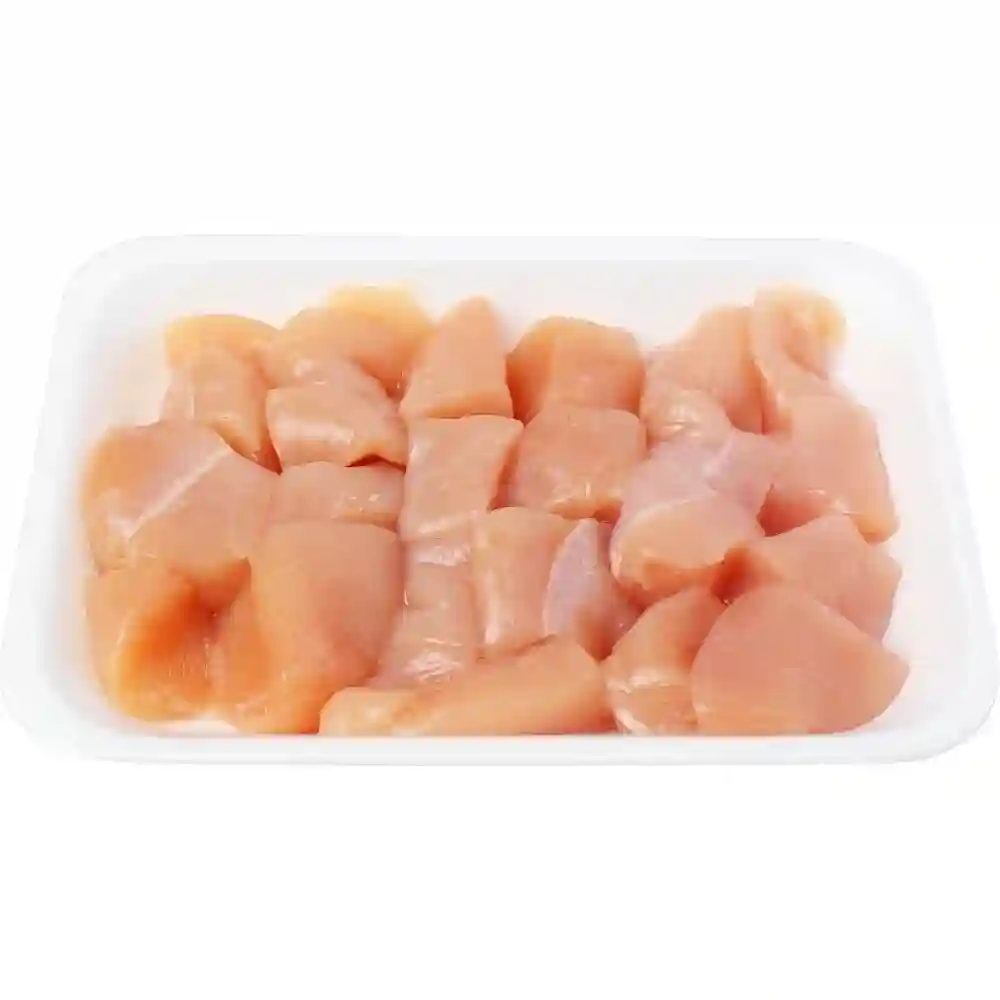 fresh chicken breast cubes