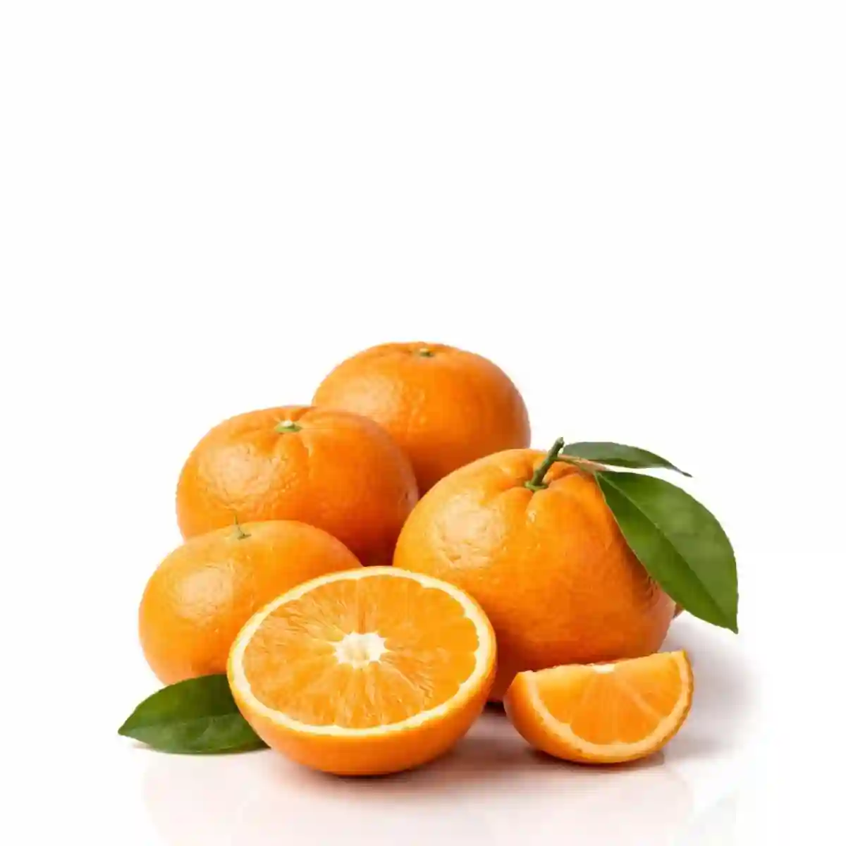Organic Clementines with Leaves Spain