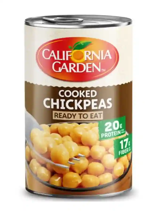 California Garden Cooked Chickpeas - gluten free, artificial flavors free, no added sugar