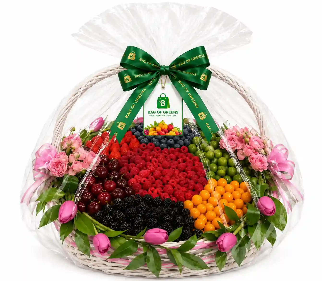 BOG-Signature Berry Blossom Basket