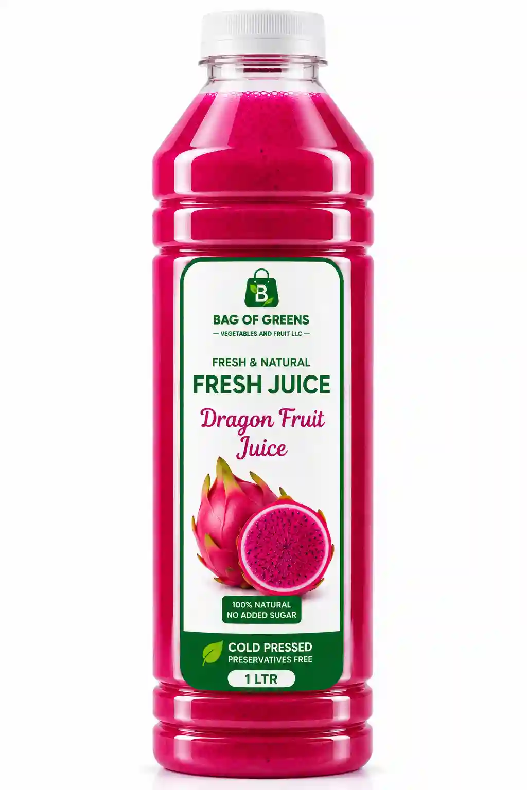 Fresh Red Dragon juice