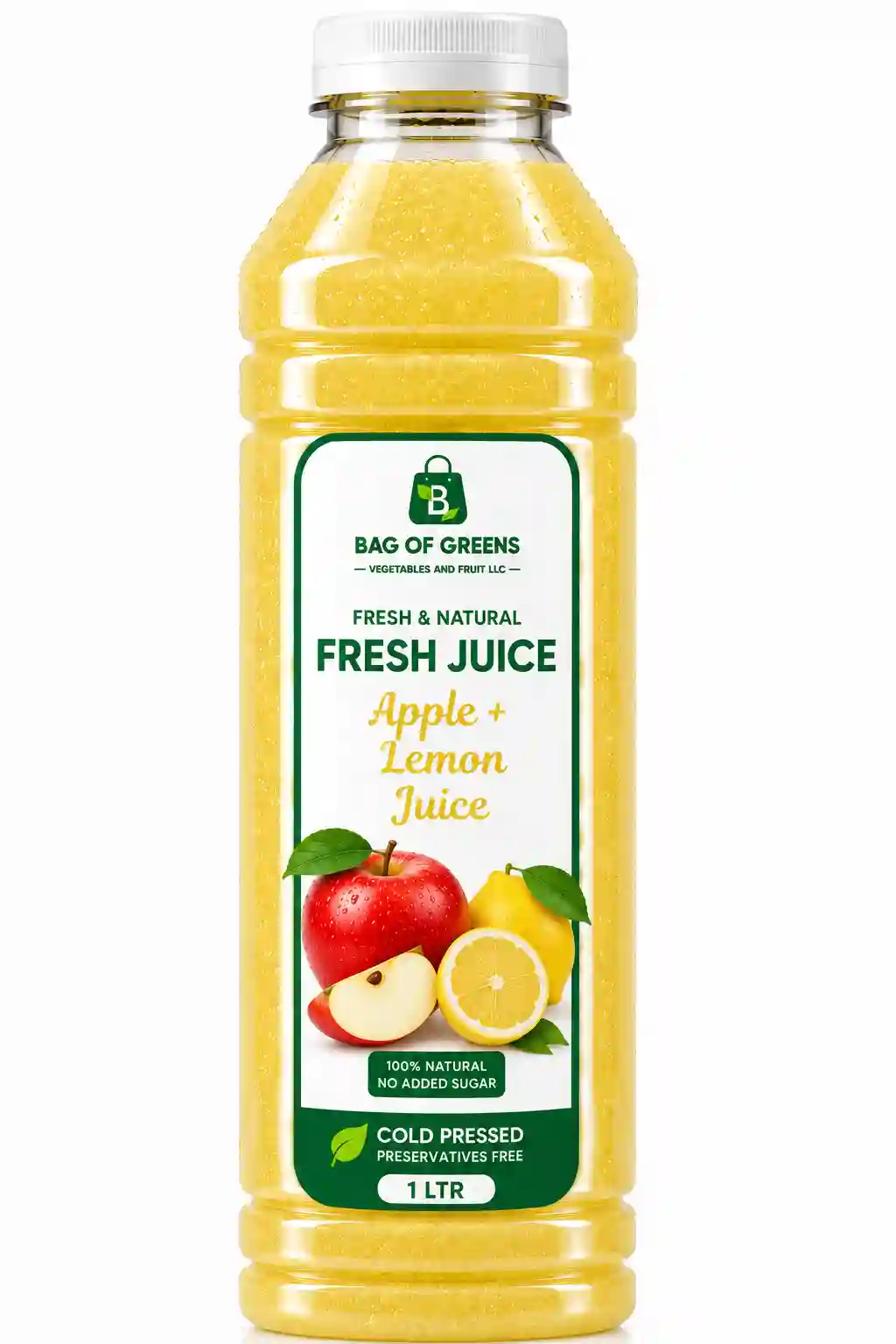 Fresh Apple, Lemon Juice