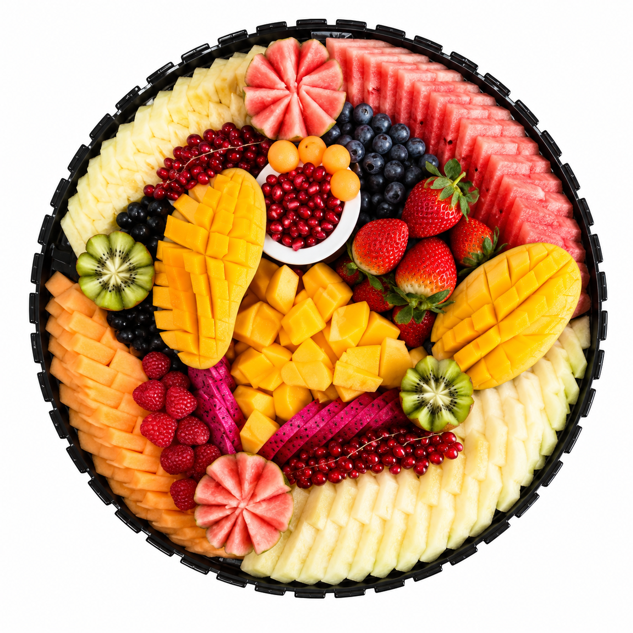 Melons Round Platter
