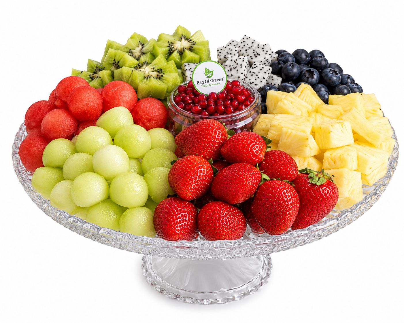 Berries Round Platter