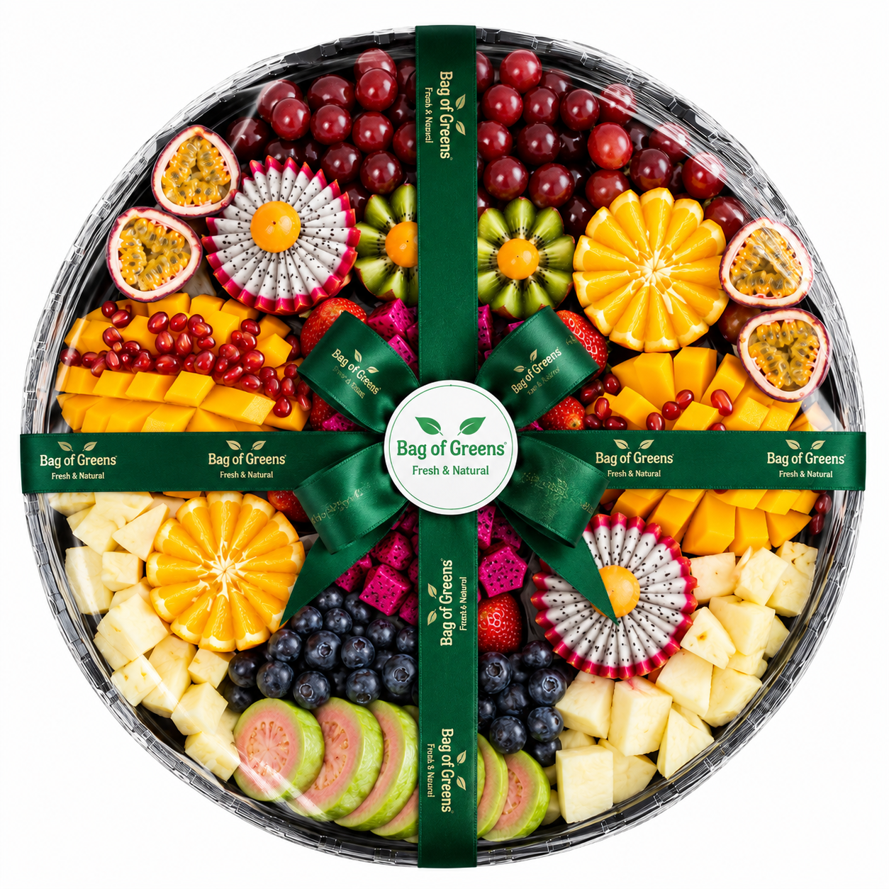 Red Dragon Cut Fruits Platter
