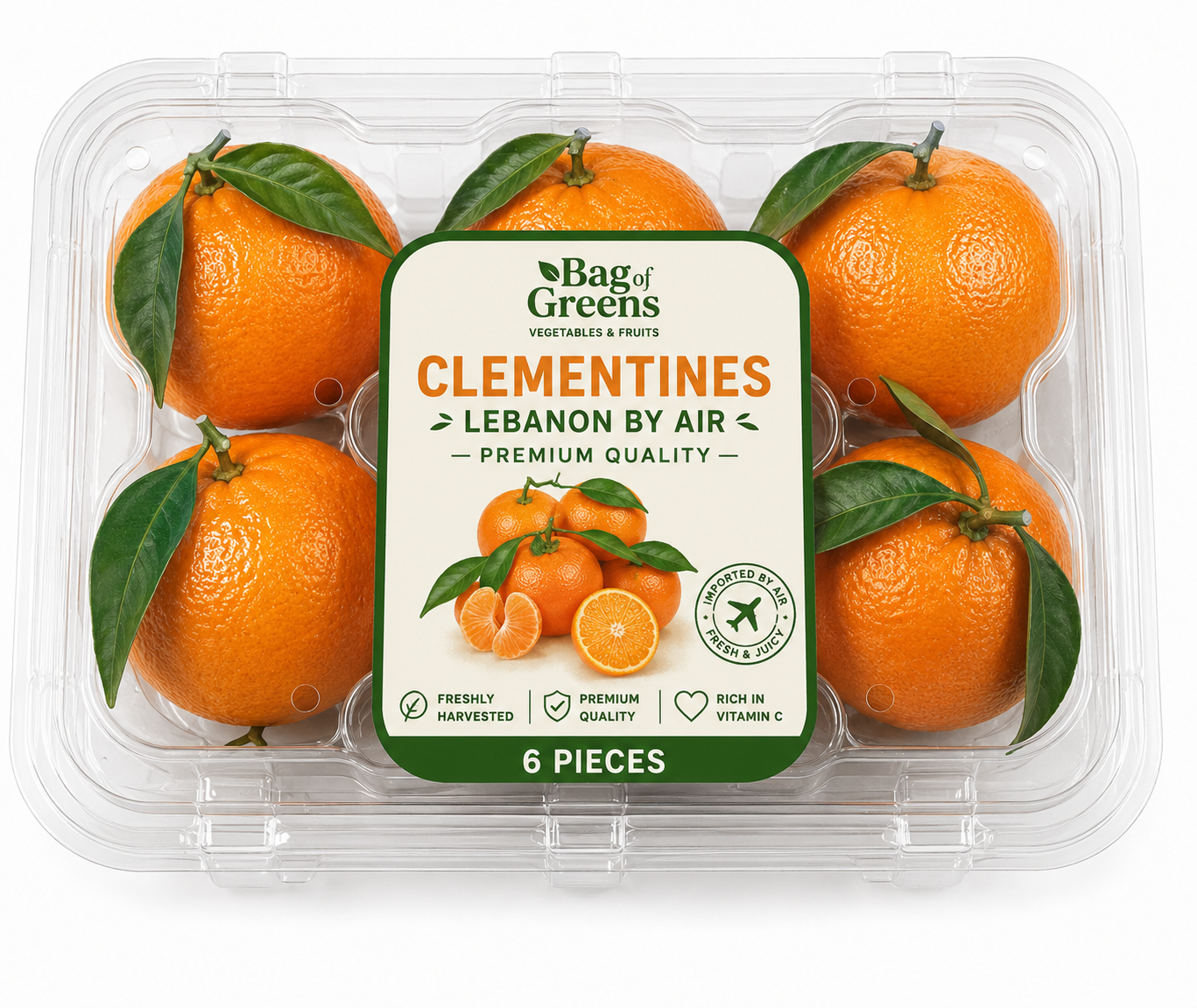 Clementines Lebanon by Air