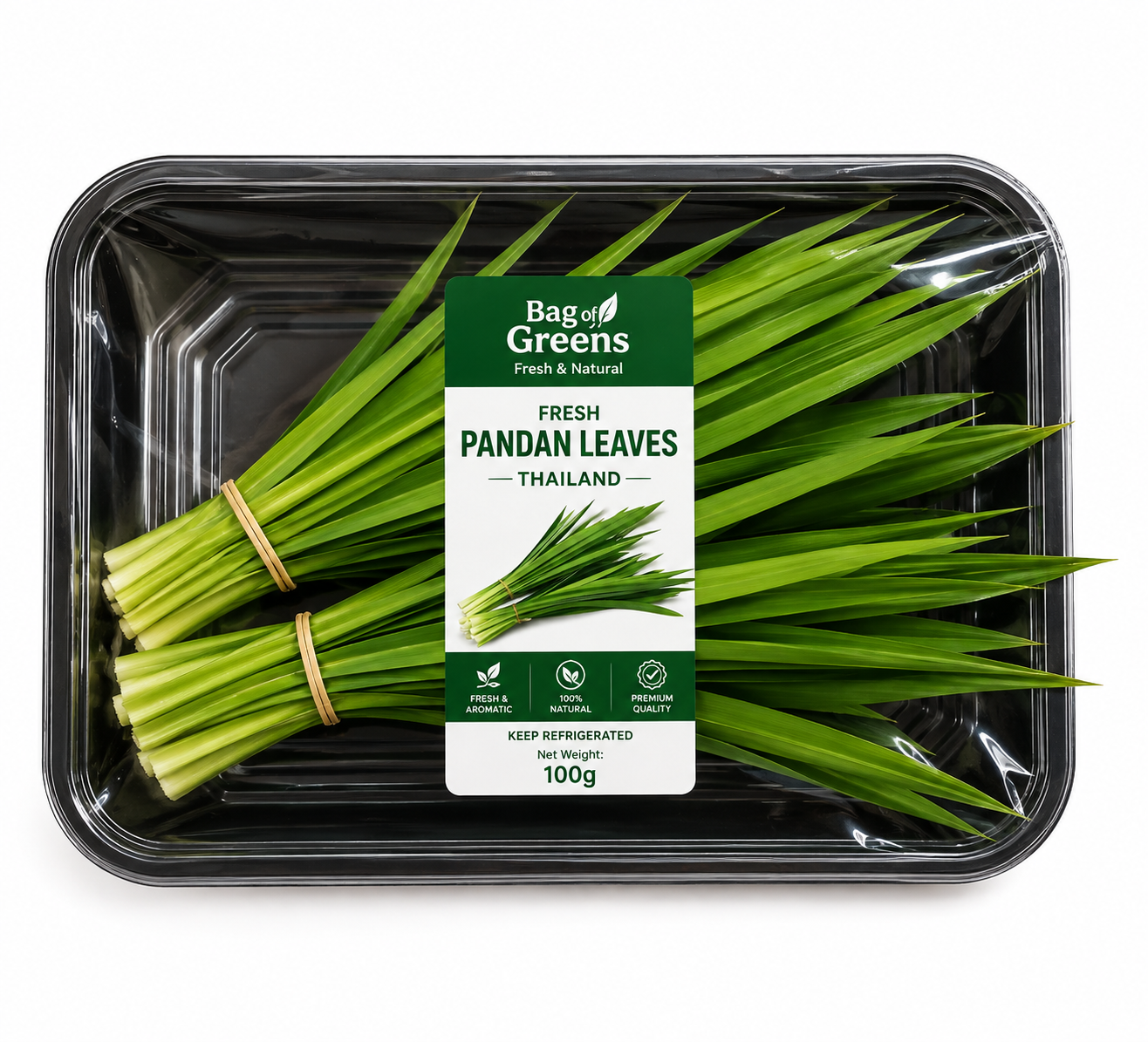 Fresh Pandan Leaves Thailand