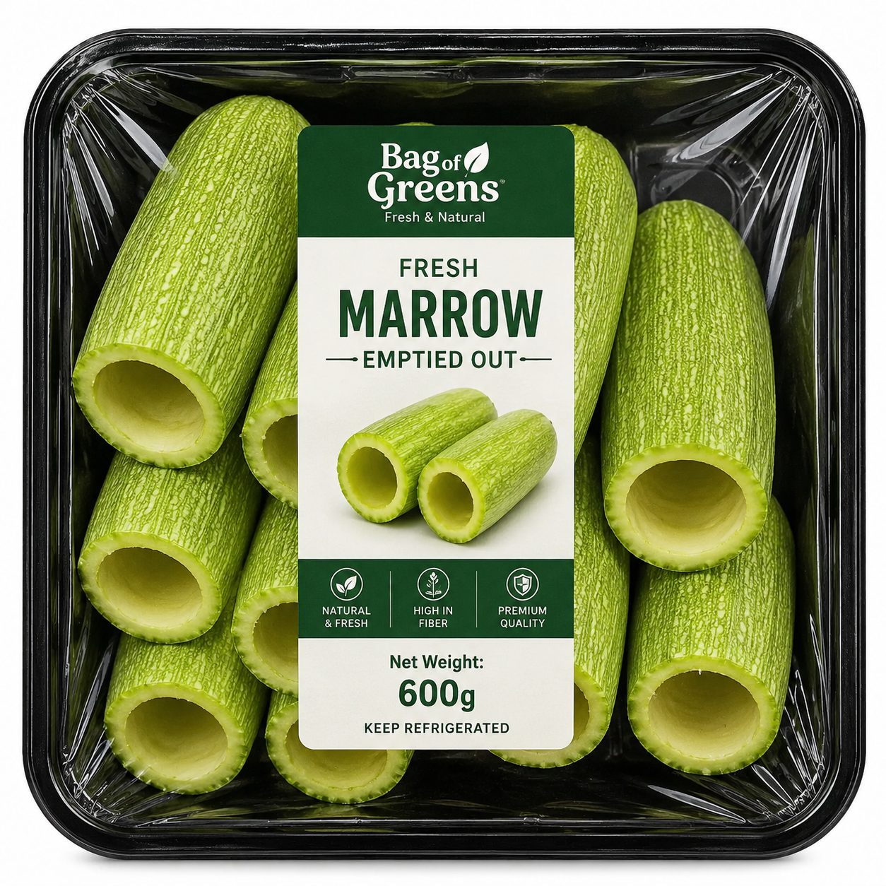 Marrow emptied out