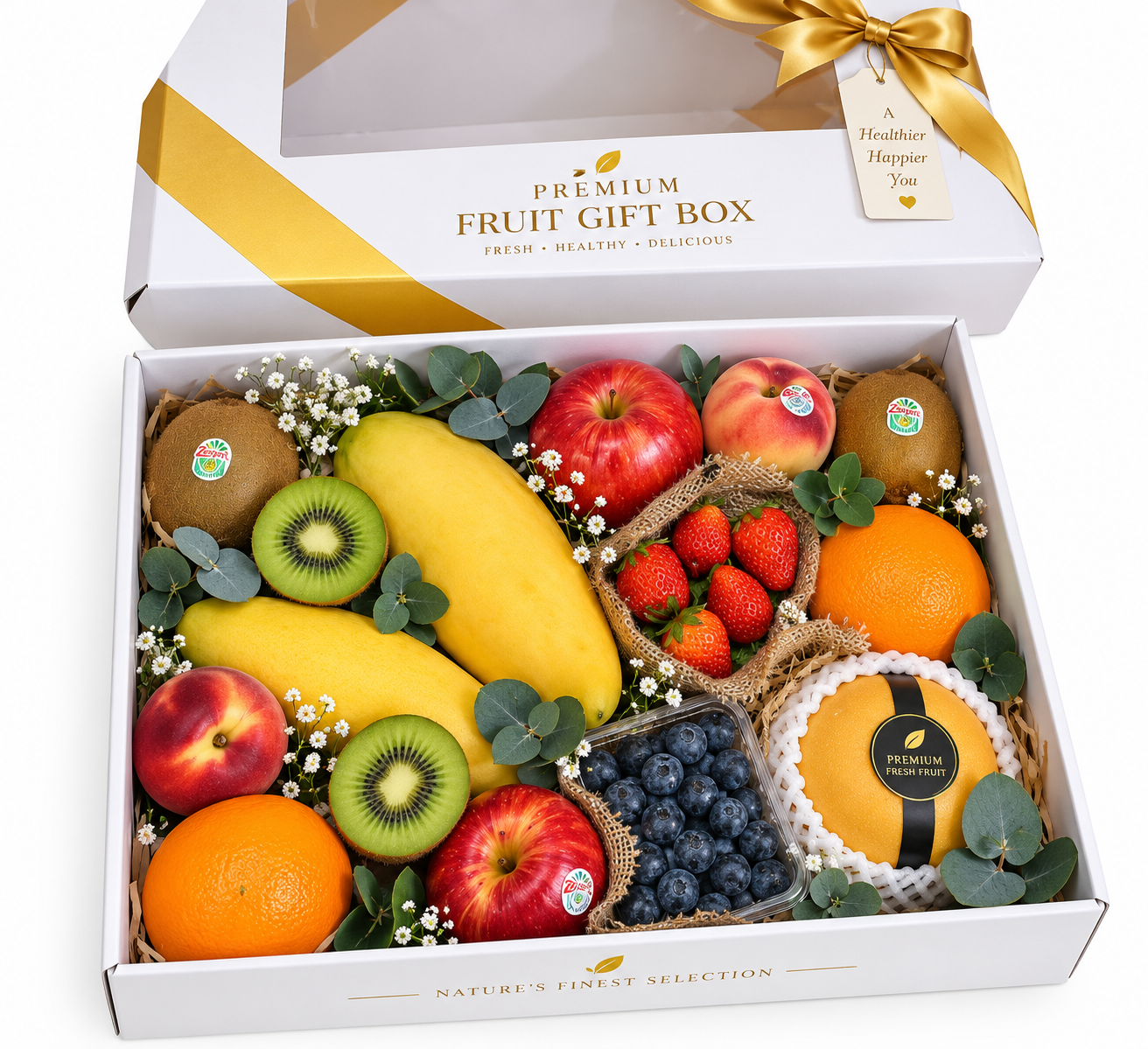 Gift Fruit Box (Premium) - Bag of Green