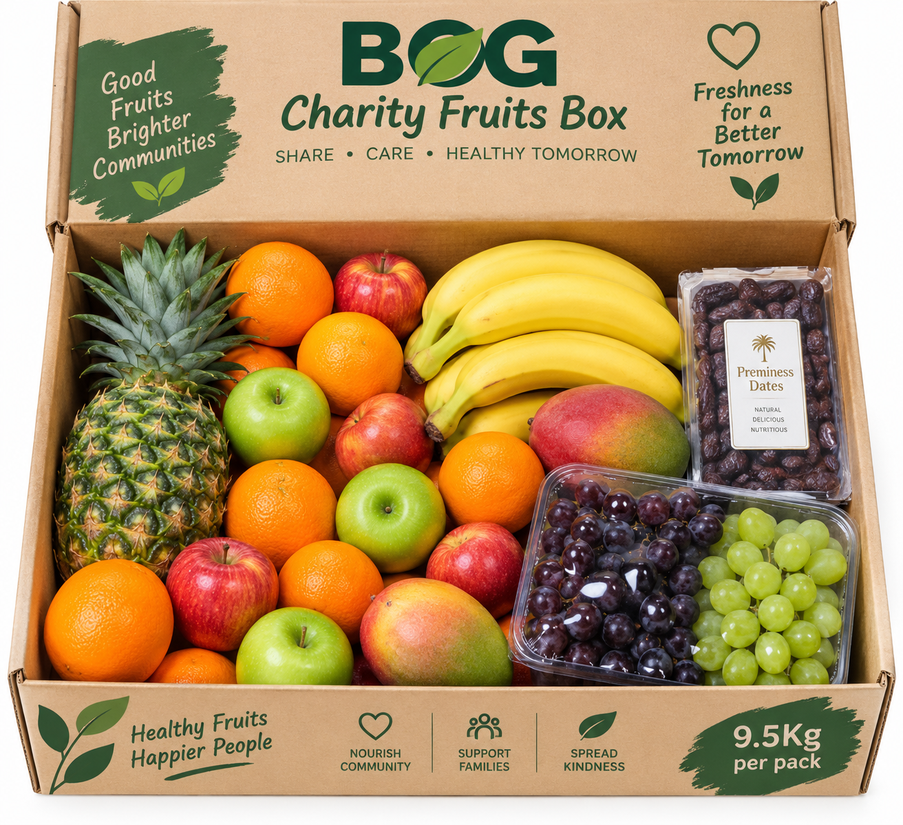 Charity Fruits Box - Bag of Green