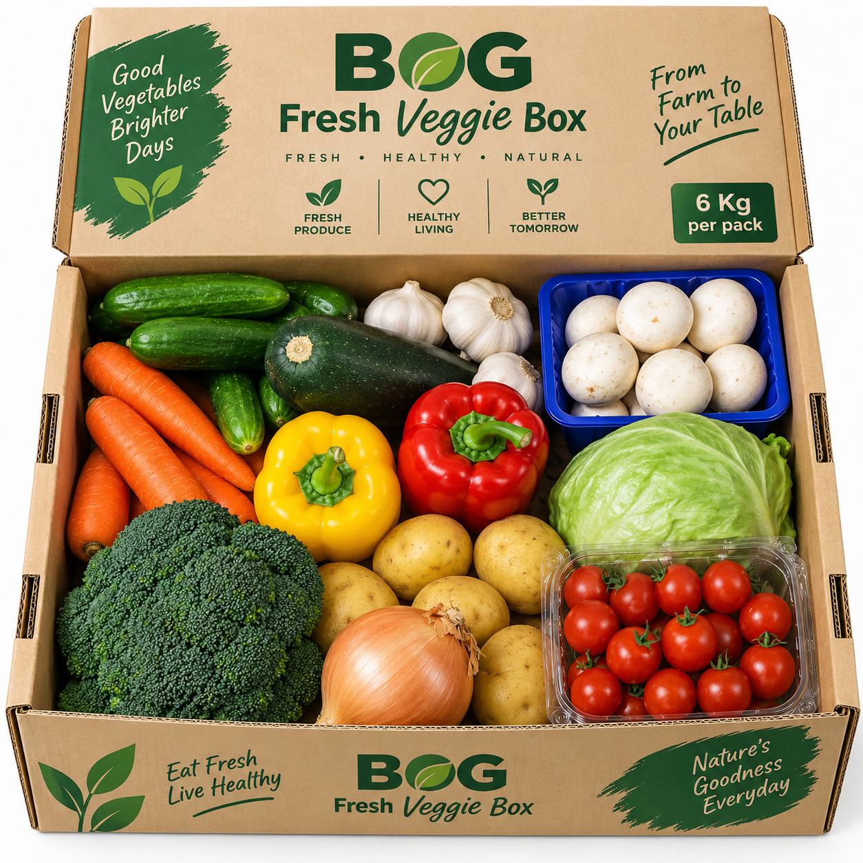 Fresh Veggie Box - Bag of Green