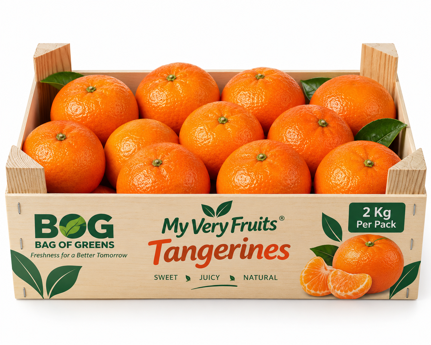 My Very Fruits Tangerines in a Box
