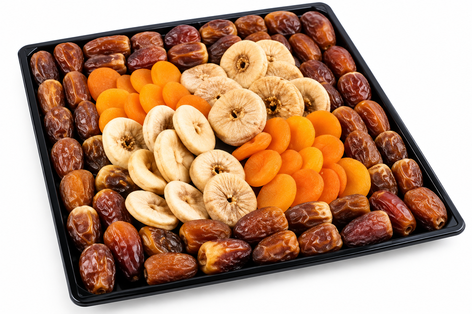 Mixed Square Dry Fruits Platter