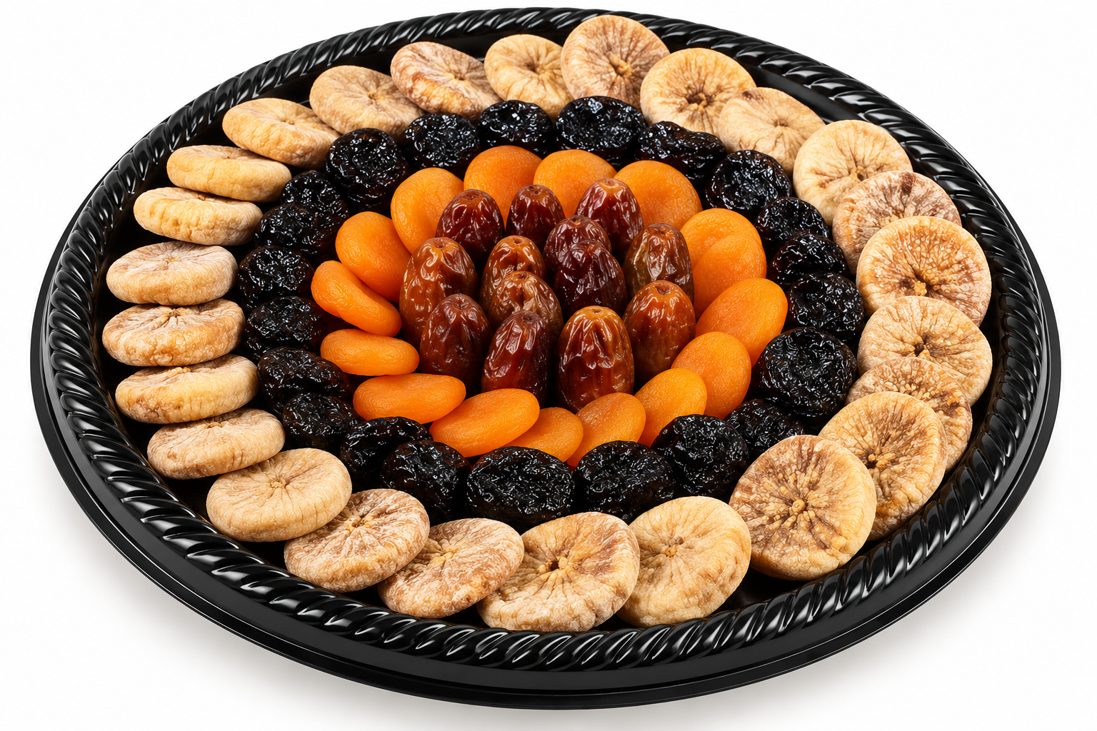 Mixed Round Dry Fruits Platter