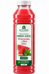 Fresh watermelon, Mint Juice