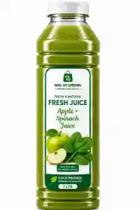 Fresh Apple Green, Mint Juice