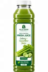 Fresh Celery, Cucumber Juice