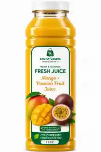 Fresh Mango, Passion Juice