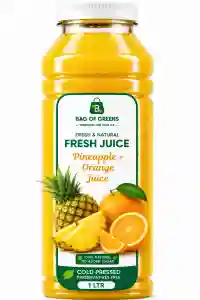 Fresh Pineapple, Orange Juice