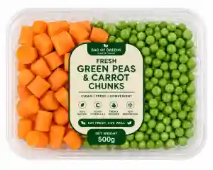 Fresh Green Peas & Carrot Chunks