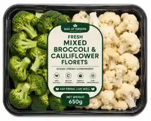Mixed Broccoli & Cauliflower Florets