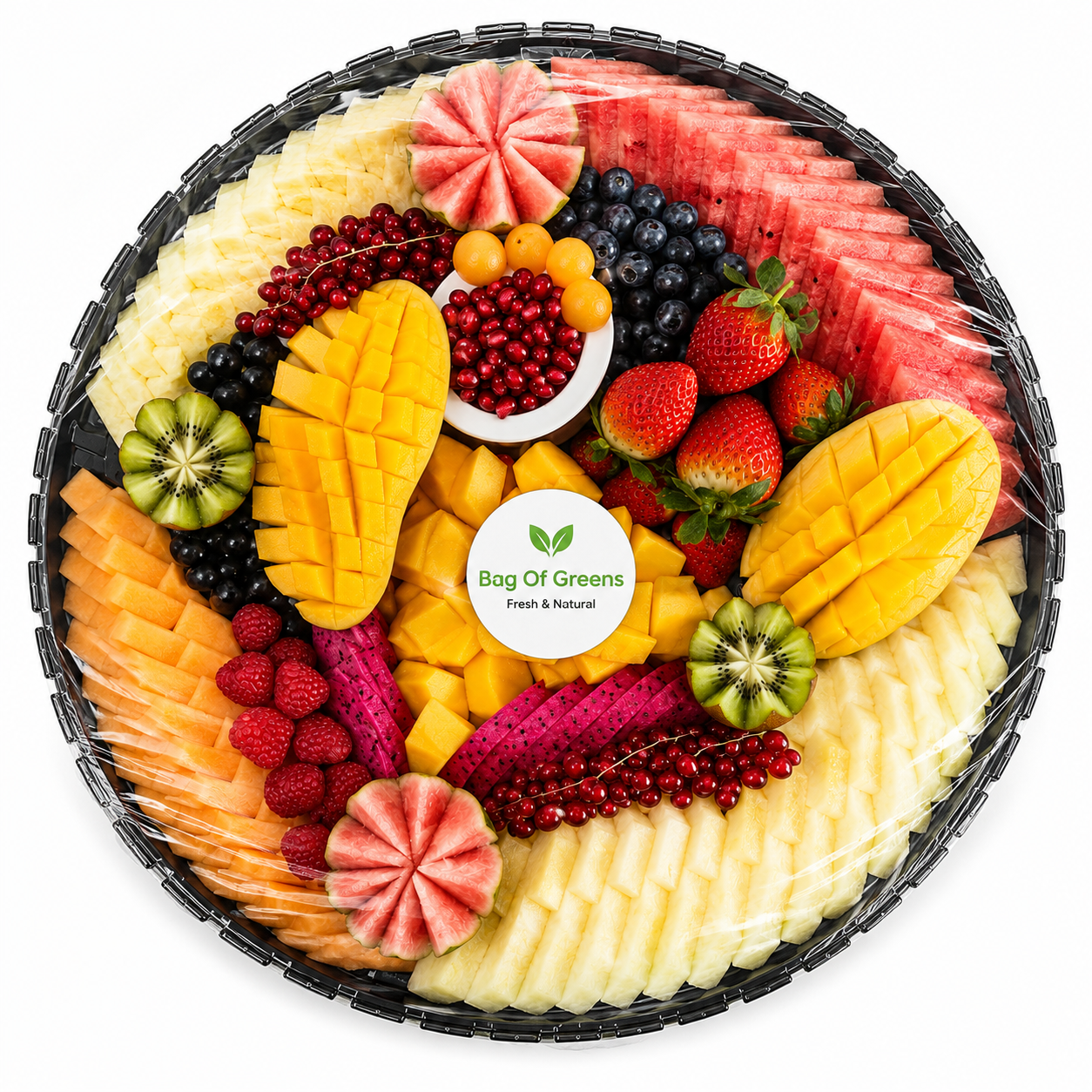 Melons Round Platter