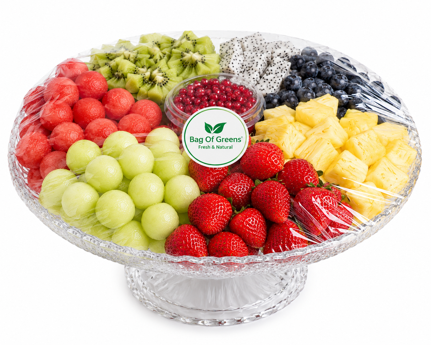 Berries Round Platter