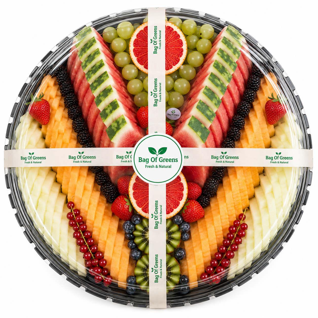 Melons Cut Fruits Platter