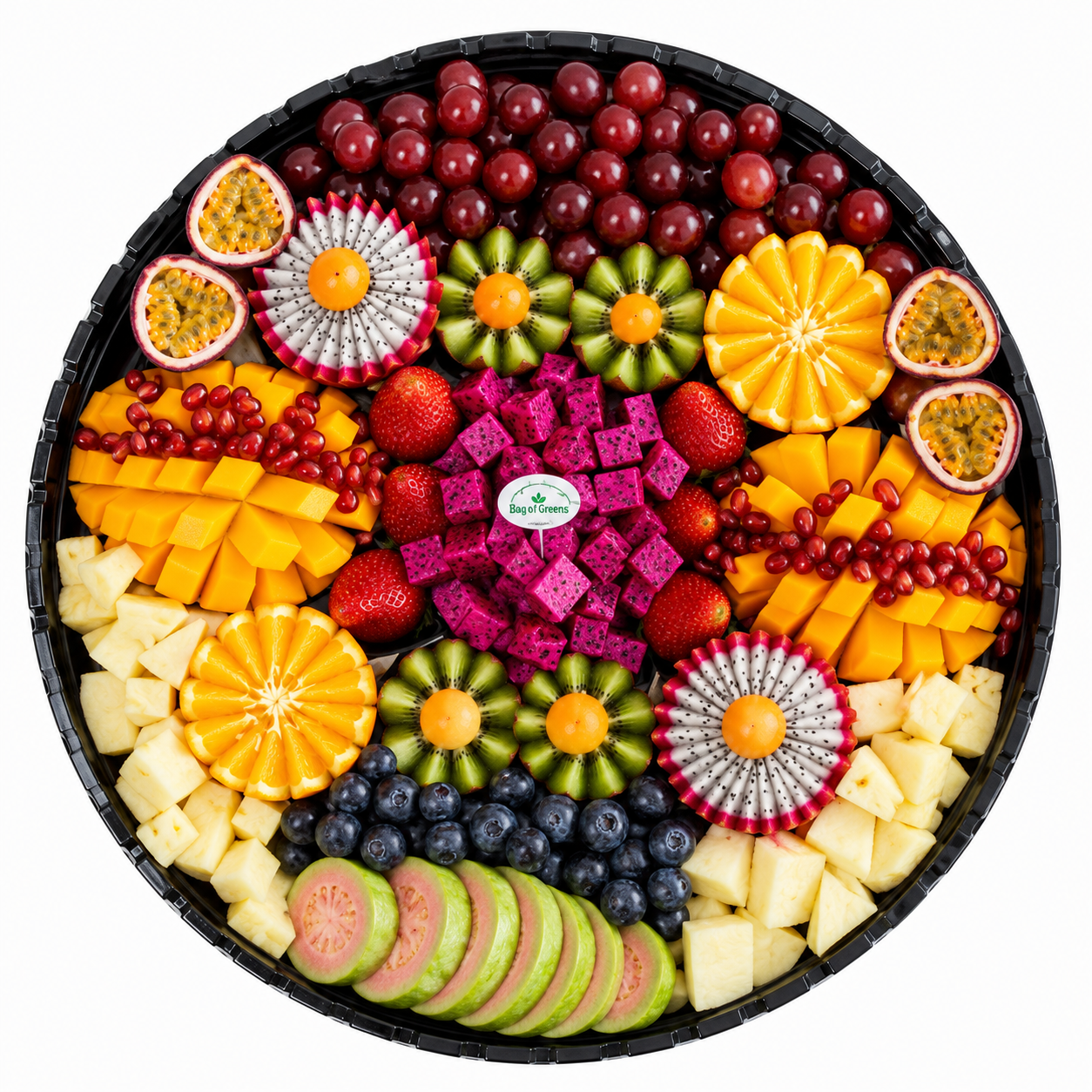 Red Dragon Cut Fruits Platter