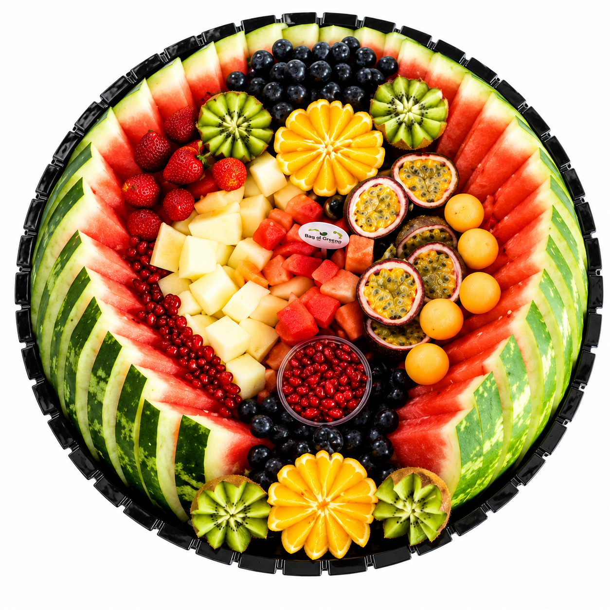 Watermelon Cut Fruits Platter