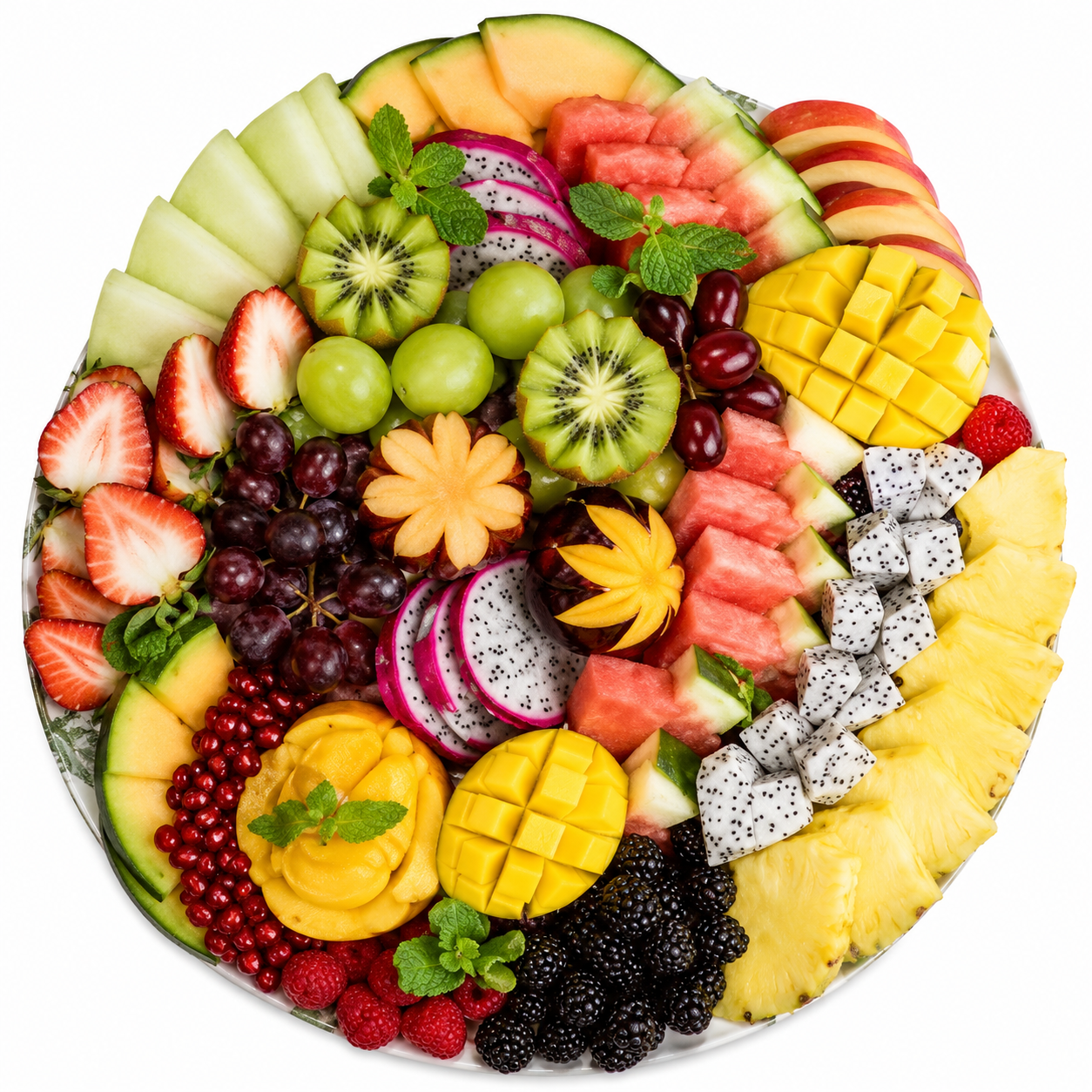 Festive Fruit Glow Platter