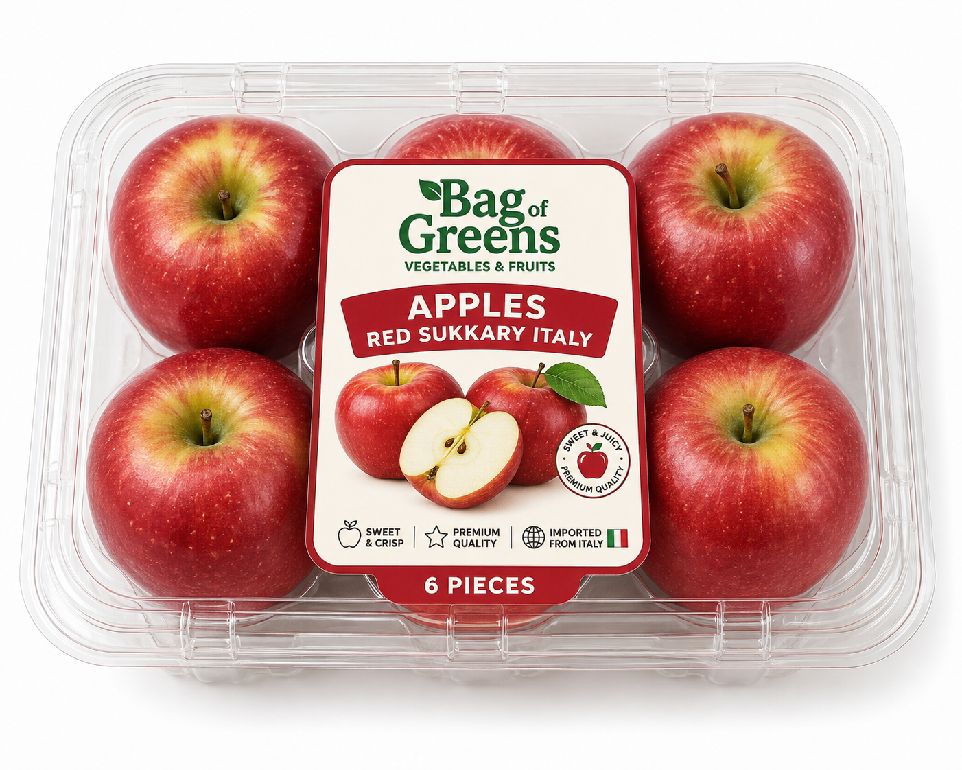 Apples Red Sukkary Italy
