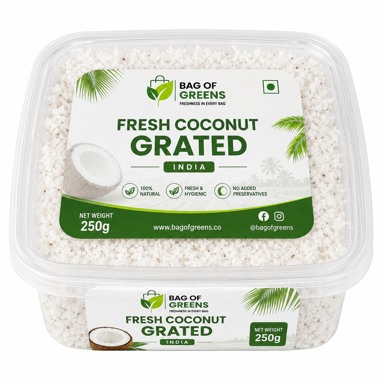 Fresh Coconut Grated
