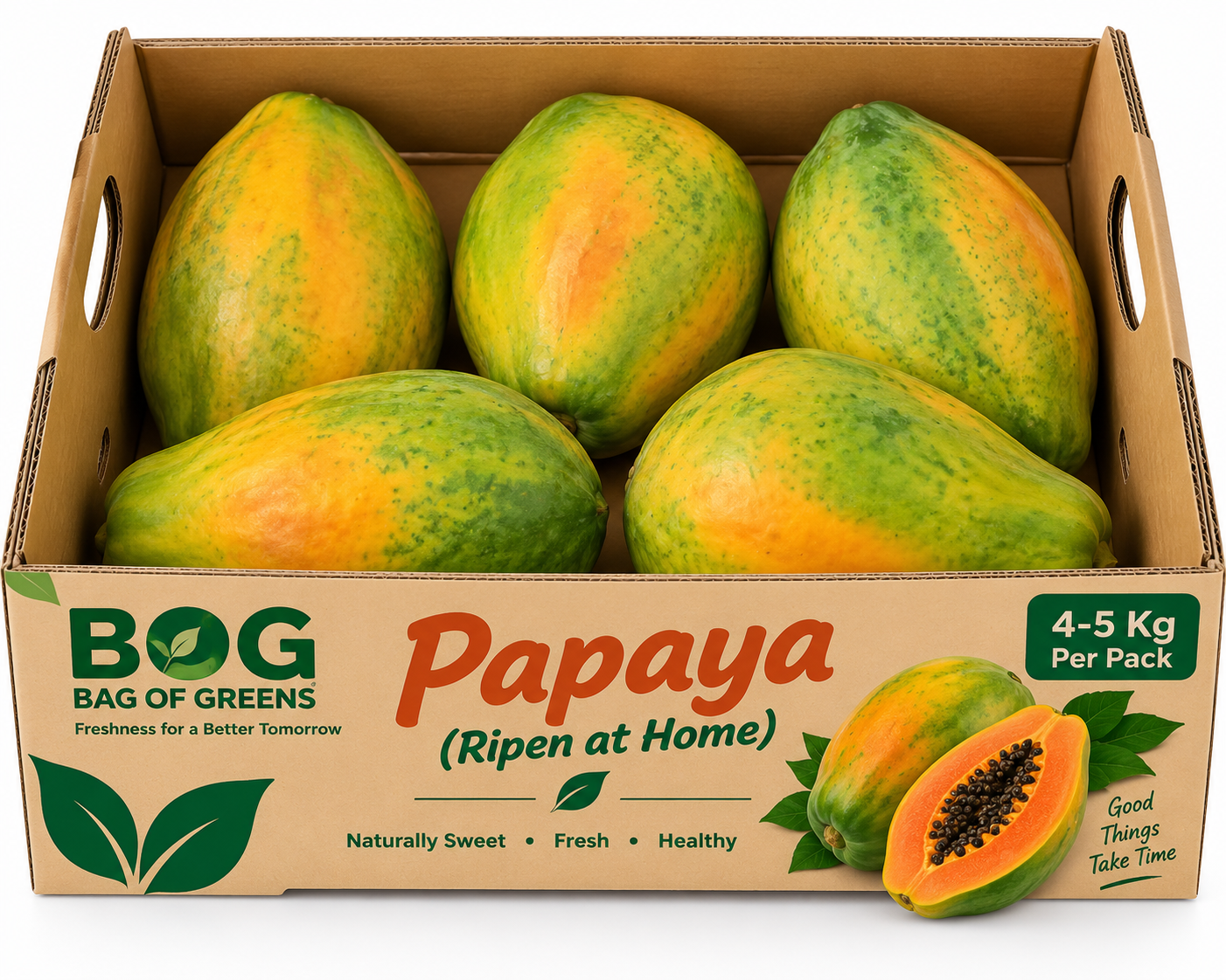 Papaya Box (Ripen at Home)