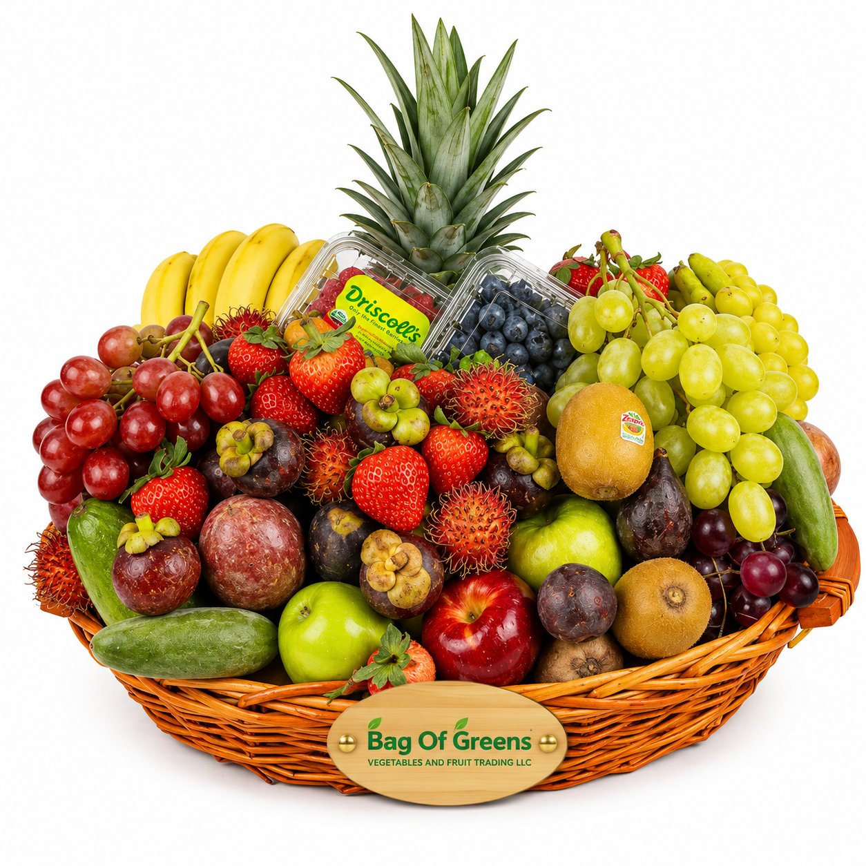 Exotic Fruit Basket